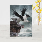 海空白のグリーティングカード カード (黄色い花)