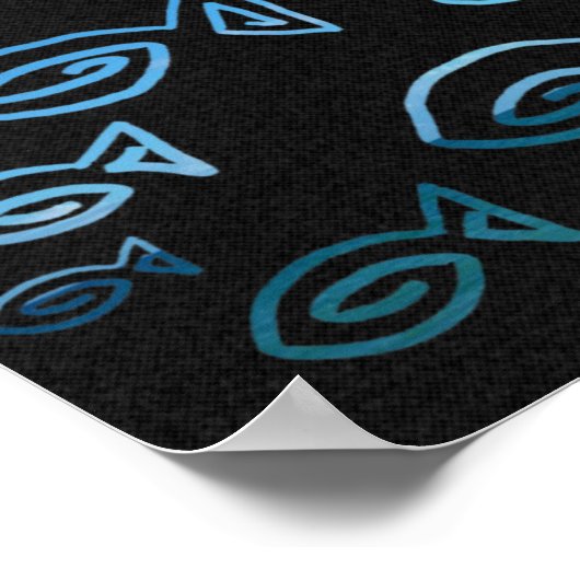 海空魚 ポスター (角)