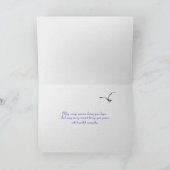 海窓（紫の日の出） カード (内部)