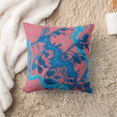 海竜の海馬の魚の水中絵画の クッション (ブランケット)