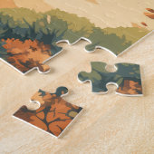 海素晴らしロードオーストラリア旅行芸術ヴィンテージ ジグソーパズル (側面)