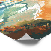 海素晴らしロードオーストラリア旅行芸術ヴィンテージ ポスター (角)