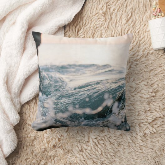 海素晴らし波 |最高の自然愛好家へのプレゼント クッション (ブランケット)