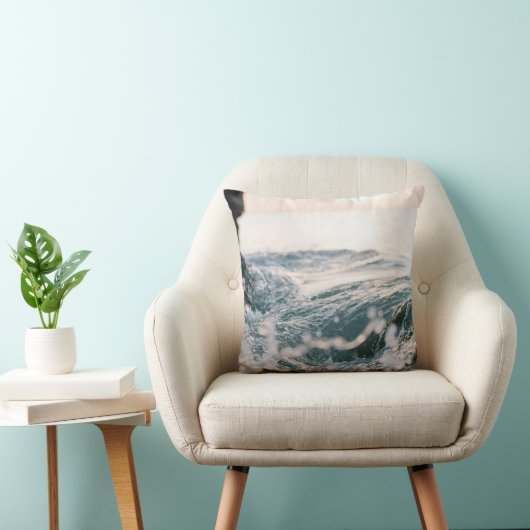 海素晴らし波 |最高の自然愛好家へのプレゼント クッション (椅子)