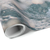 海素晴らし波 |最高の自然愛好家へのプレゼント ラッピングペーパー (ロールコーナー)