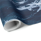 海素晴らし波 |海最高の愛者への贈り物 ラッピングペーパー (ロールコーナー)