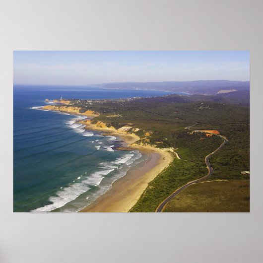 海素晴らし路と分割点灯台 ポスター (正面)