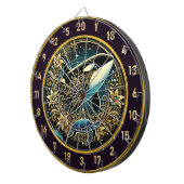 海素朴ワイルドライフダーツボードウォールアート ダーツボード (正面右)