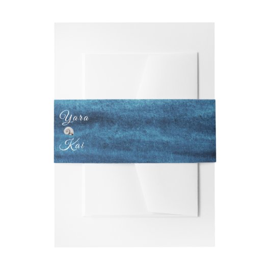 海素朴結婚式招待状ベリーバンド 招待状ベリーバンド (正面例)