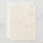 海結婚の向こう 招待状 (裏面)