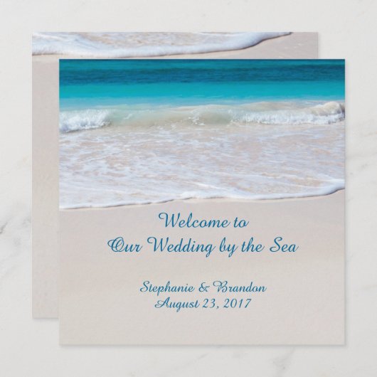 海結婚計画による沿岸の誓い プログラム (正面/裏面)