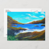 海絵画のはがき ポストカード (正面/裏面)