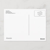 海絵画のはがき ポストカード (裏面)