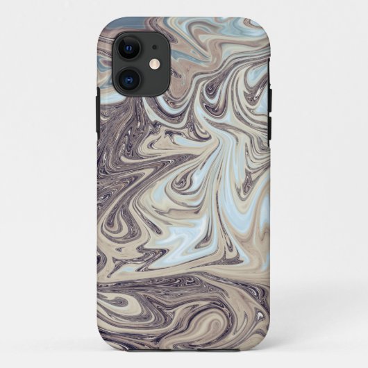 海絵画抽象芸術 |最高のモダン抽象芸術 Case-Mate iPhoneケース (裏面)
