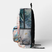 海絵画水槽 プリントバックパック (右)