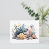 海絵画水槽 ポストカード (スタンド正面)