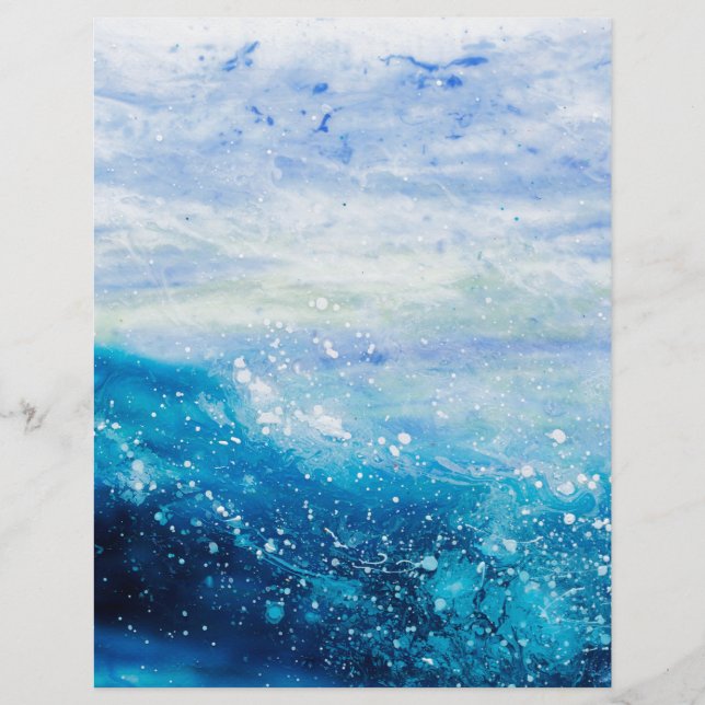 海絵画波の泡 (正面)