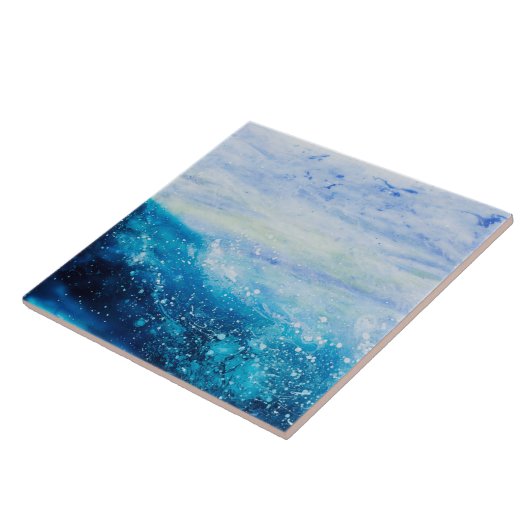 海絵画波の泡 タイル (側面)