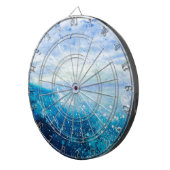 海絵画波の泡 ダーツボード (正面右)