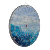 海絵画波の泡 ダーツボード (正面左)