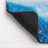 海絵画波の泡 マウスパッド (コーナー)