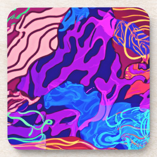 海絵画自然買今 コースター (正面)