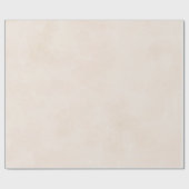 海綿で洗われたクリーム ラッピングペーパー (フラット)