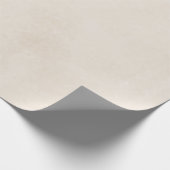 海綿で洗われたクリーム ラッピングペーパー (角)