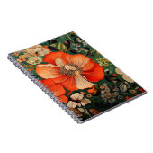 海綿花模様 ノートブック (右側)