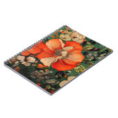 海綿花模様 ノートブック (左側)