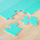 海緑だけをグラデーション着色して下さい ジグソーパズル (側面)