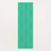 海緑のタケ木製の穀物の一見 ヨガマット (裏面)