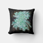 海緑ガーリーコラージュ クッション (正面)