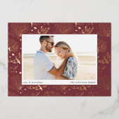 海縁ど |横向き写真 箔シーズンカード (正面)