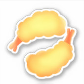 海老の天ぷら シール (正面)