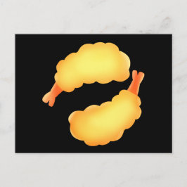 海老の天ぷら ポストカード