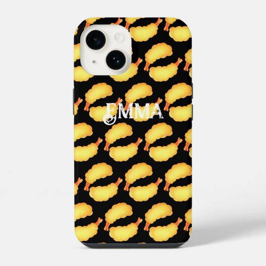 海老の天ぷら iPhoneケース (裏面)