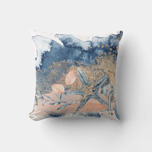 海老の枕 クッション (正面)