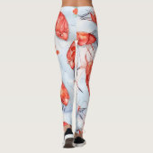 海老の水彩パターカラフルン レギンス (裏面)