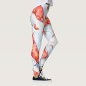 海老の水彩パターカラフルン レギンス (右)