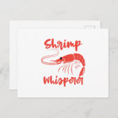 海老ウィスパーラーシーフードクレイロブスターギフト 案内ポストカード (正面/裏面)