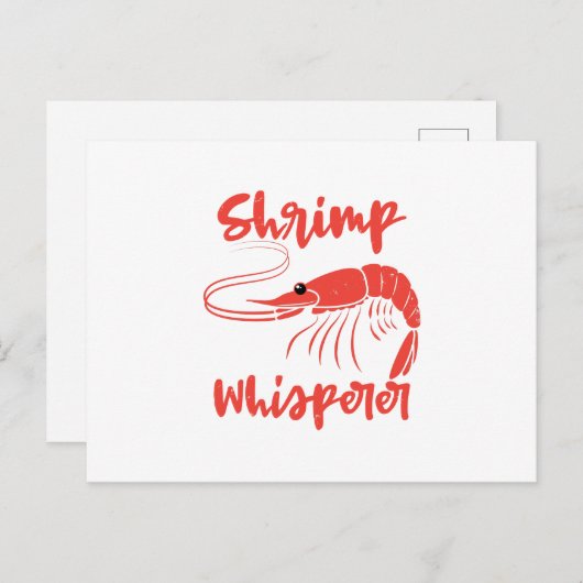 海老ウィスパーラーシーフードクレイロブスターギフト 案内ポストカード (正面/裏面)
