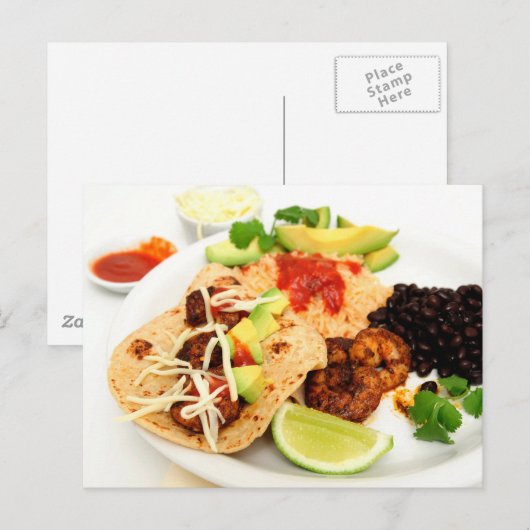 海老タコ ポストカード (正面/裏面)