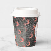 海老ハンドウォーター色シーフードカニ沸騰素朴 紙コップ (右)