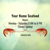 海老ファンシーの赤い市場 ウィンドウサイン (シート3)