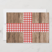 海老ボイルシーフ素朴ィードクリスマスホリデーパーティー セーブザデート (裏面)