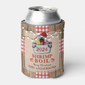 海老ボイルシーフ素朴ィードクリスマスホリデーパーティー 缶クーラー (缶正面)