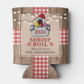 海老ボイルシーフ素朴ィードクリスマスホリデーパーティー 缶クーラー (裏面)