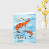 海老最高のを縮める カード (黄色い花)