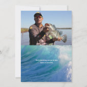 海背景写真追悼式 招待状 (裏面)